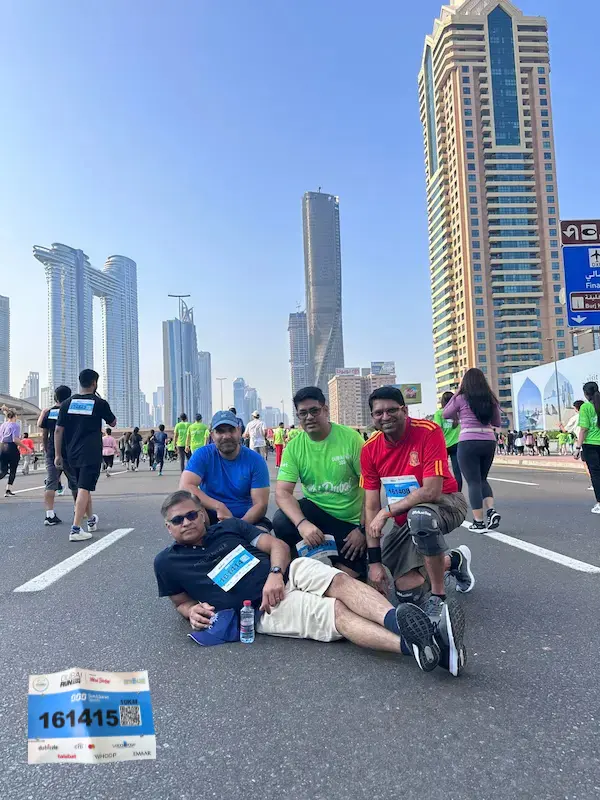 Dubai Run Participants