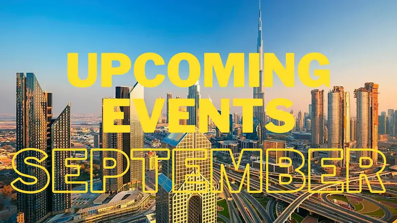 September Events in the UAE