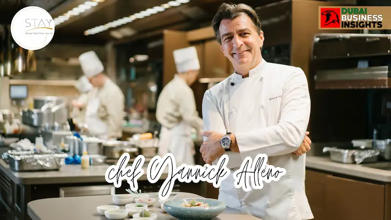 Michelin Star Chef Yannick Alléno